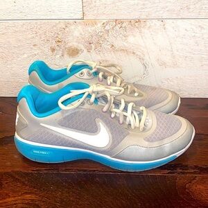 Nike Women's Free XT Everyday Fit+ Sneakers Silver Size 7